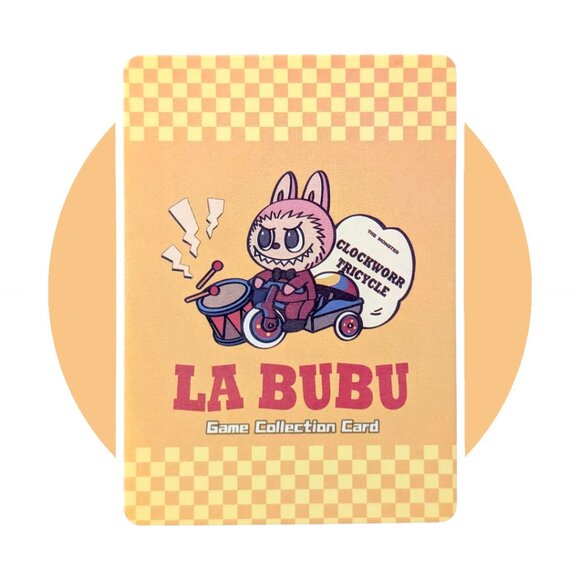 Labubu Game Collection Trading Card (WW01): Yellow Monster Cupid, LABU-001 - Picture 2 of 2